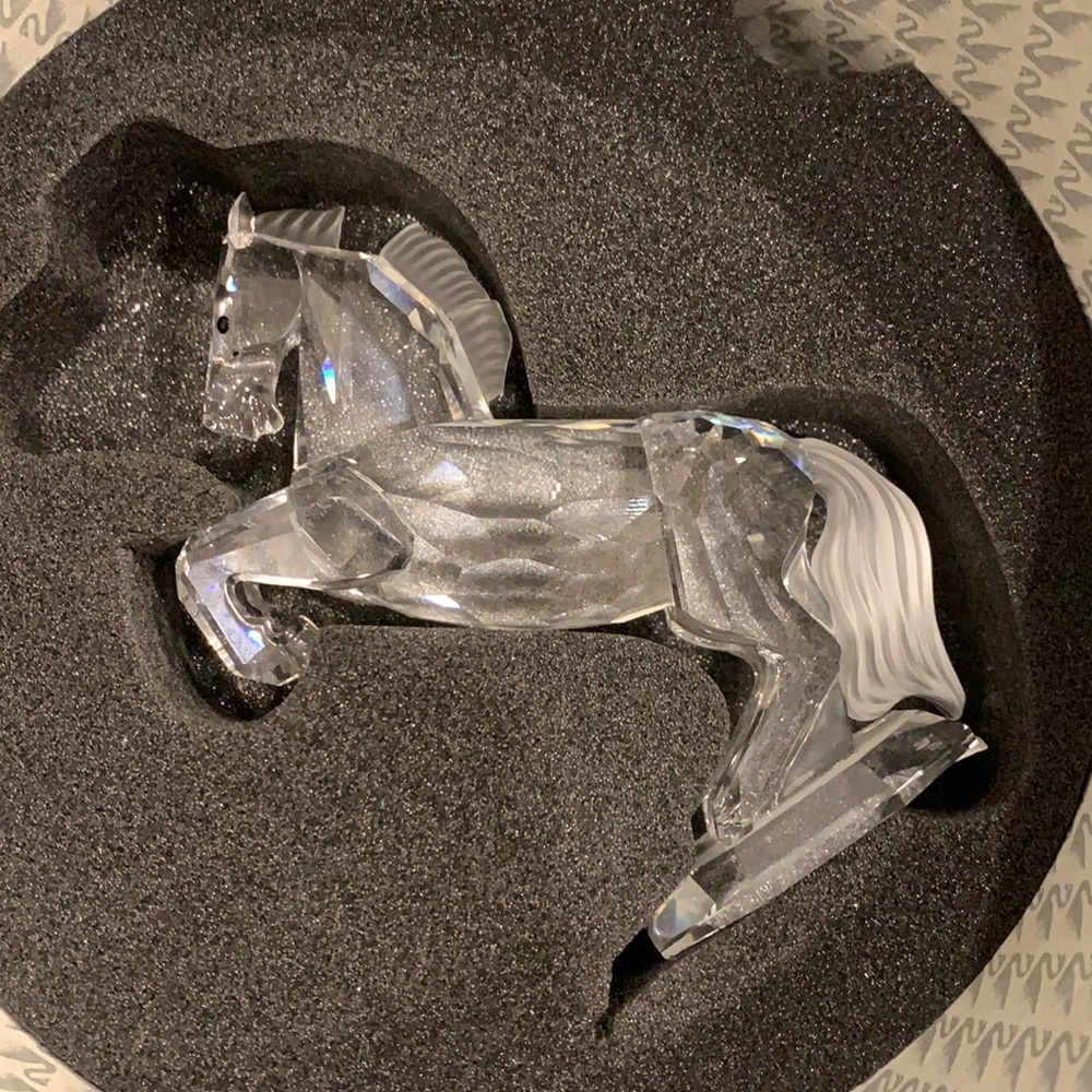 Swarovski crystal horse